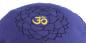 Mobile Preview: Meditationskissen - Kronenchakra - violett ➤ www.bokken-shop.de kaufen › Yogakissen ✓ Passend für Meditation, Seminare. Dein Meditations-Fachhandel!