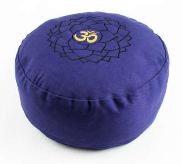 Meditationskissen - Kronenchakra - violett ➤ www.bokken-shop.de kaufen › Yogakissen ✓ Passend für Meditation, Seminare. Dein Meditations-Fachhandel!