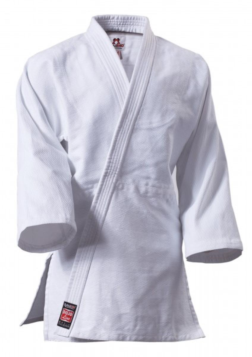 Aikido / Judo Anzug Dojo Line weiß für Einsteiger - 200 ► www.bokken-shop.de. Ideal auch für Karate und Taekwondo. Dein Budo-Fachhändler.