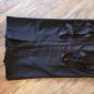 Preview: Hakama made of gabardine fabric - black (size 190) ➤ www.bokken-shop.de ✅ suitable for Iaido, Aikdo, Kendo, Jodo ✓ Your Budo specialist dealer!
