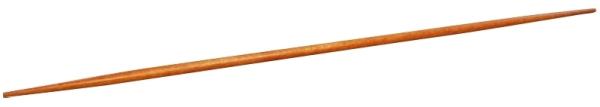 Bo-stick made of red oak - conical