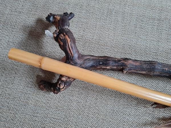 High quality Escrima stick made of unpeeled rattan ♥ Arnis / Kali stick for your martial arts Escrima ✓ Kali ✓ Arnis ✓ Wing Tsun ✓ Kung Fu ✓ Jiu-Jitsu ✓ Ninjutsu✅ 100% handcraft✔ Top price & high quality ➤100% cheap✔ Now online order ➤ www.bokken-welt.de