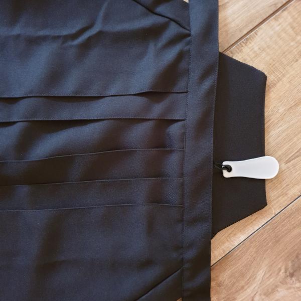 Hakama made of gabardine fabric - black (Size 160)