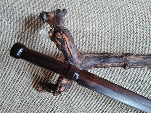 Kurzschwert aus Ebenholz online bestellen ➤ www.bokken-shop.de » passend für Aikido, Jiu-Jitsu, Karate, Bujinkan, Jodo - Dein Budo-Fachhändler!