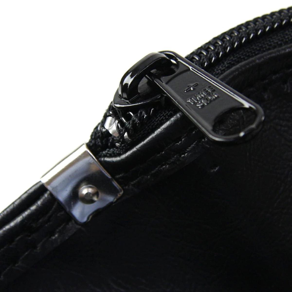 Bokken & Jo weapon bag synthetic leather black ➤ www.bokken-shop.de. Suitable for Aikido, Bujinkan, Kendo, Ju Jutsu, Iaito. Your Budo dealer!