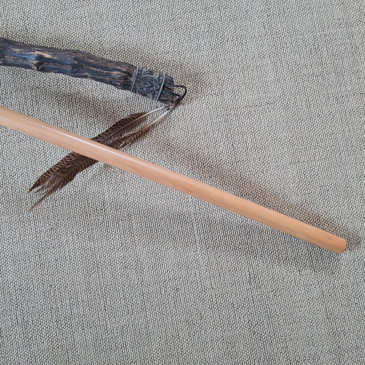 Jo-Stick made of Betis wood - length 135 cm ➤ www.bokken-shop.de. Suitable for Aikido, Iaido, Jo-Jutsu, Jodo, Bujinkan. Your Budo dealer!