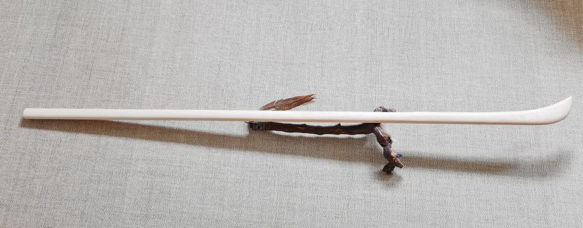 Naginata made of ash wood - 250 cm ➤ www.bokken-shop.de ✅ suitable for Jigen Ry ✓ Toda-Ryu ✓ Bujinkan ✓ Kendo ✓ Koryu ✓ Your Budo dealer!