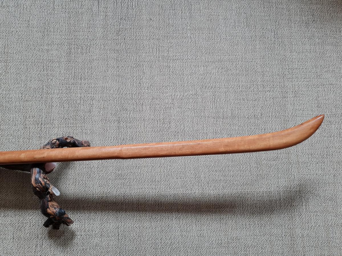 Order Naginata made of Ghio wood online now ➤ www.bokken-shop.de ✅ suitable for Jigen Ryu, Bujinkan, Kendo, Koryu, your Budo dealer!