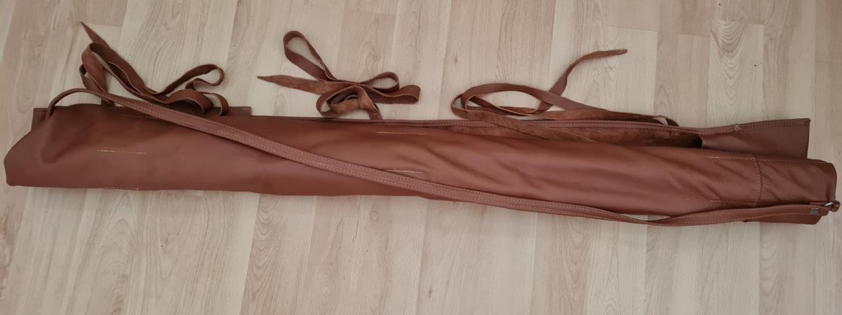 Handmade swordbag for Jo, Katana, Bokken, Shoto & accessories ➤ www.bokken-shop.de. 100% real leather ✓ Unique ✓ Your Budo dealer!