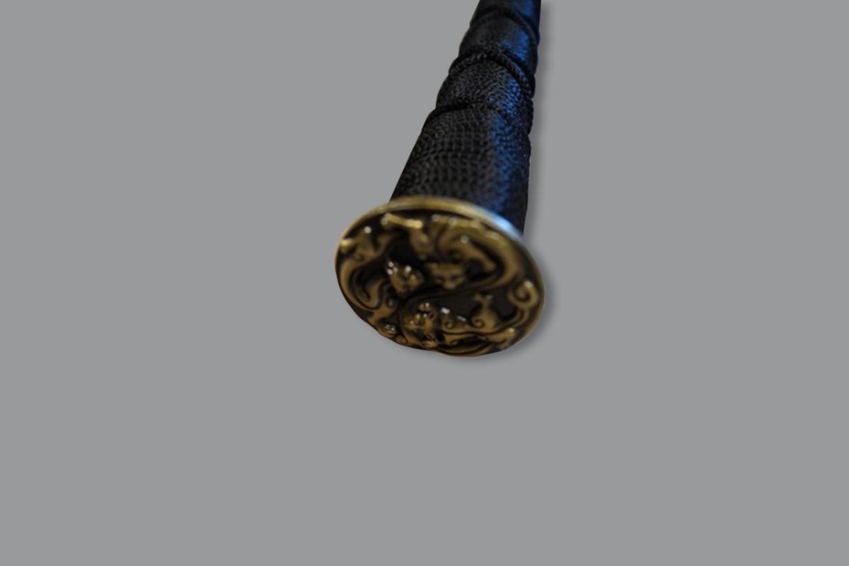 Wudang Tai Chi sword with black winding ➤ www.bokken-shop.de. Suitable for Tai Chi Chuan, Kung Fu, Tai Chi. Your Tai Chi retailer!