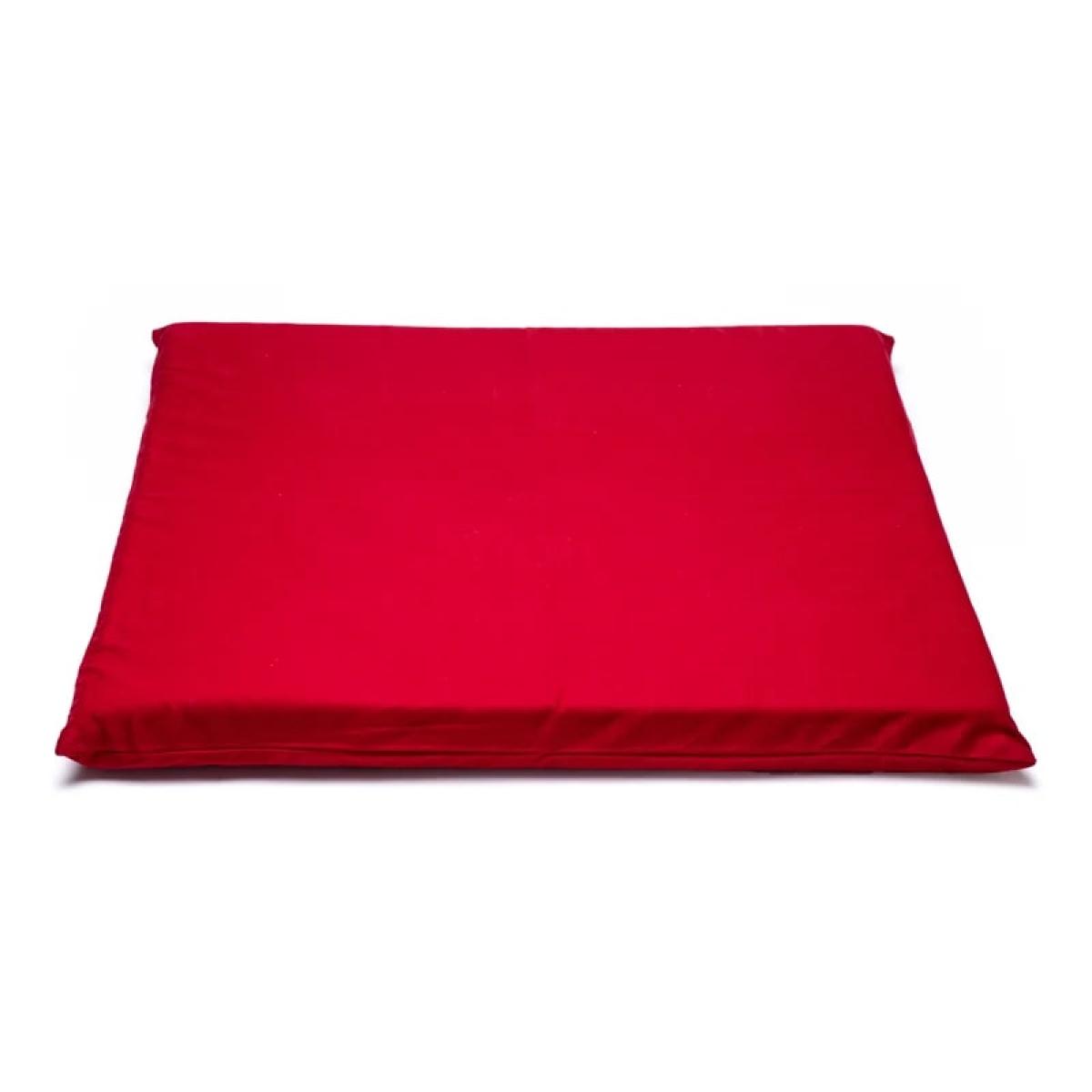 Zabuton - Zen meditation mat - colour: red ➤ www.bokken-shop.de. Yogi & Yogini Organic Meditation Cover ✓ Your meditation specialist shop!