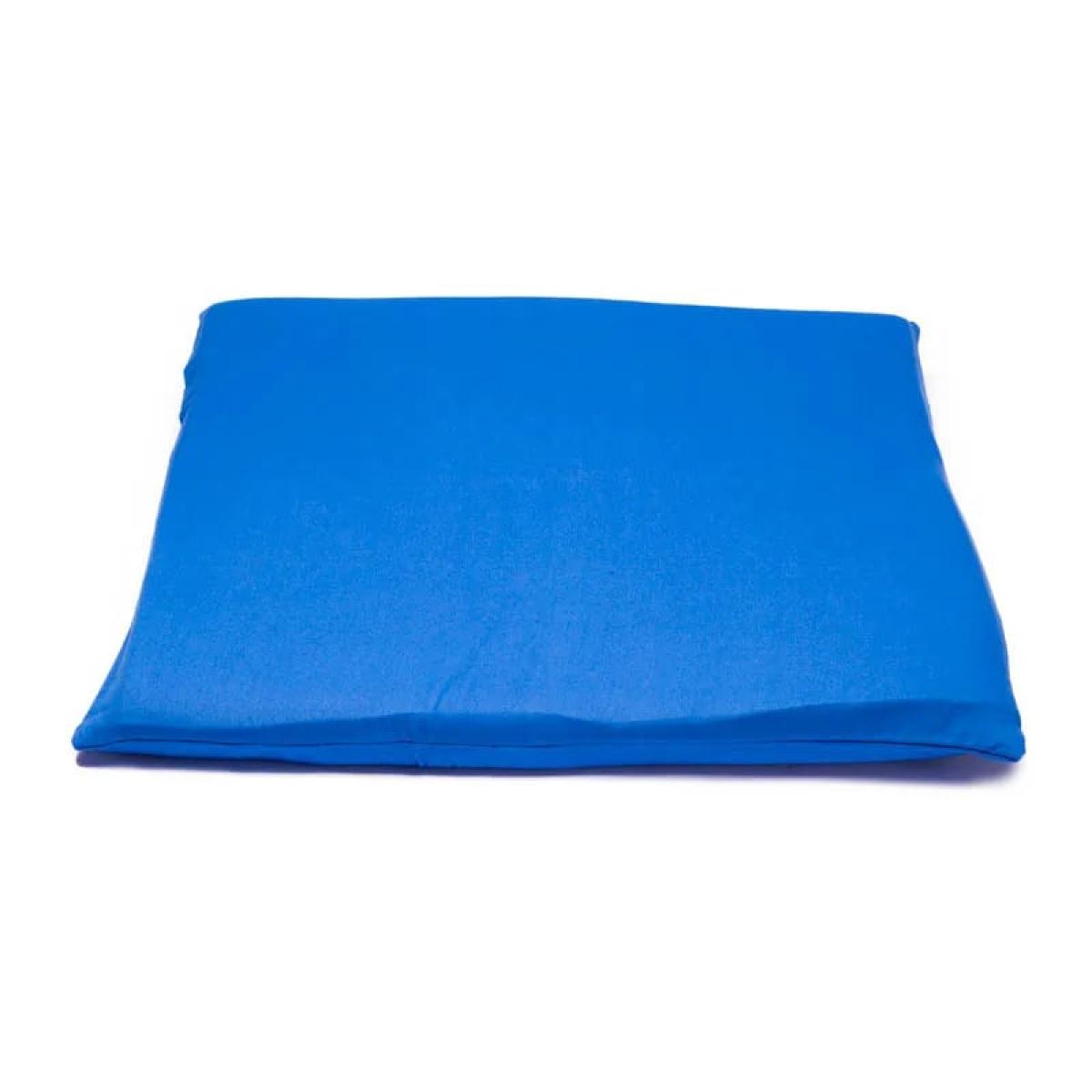 Zabuton - Zen meditation mat - colour: blue ➤ www.bokken-shop.de. Yogi & Yogini Organic Meditation Cover ✓ Your meditation specialist shop!