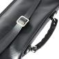 Preview: Deluxe Weapon Bag Synthetic Leather for Jo and Bokken black ➤ www.bokken-shop.de. Suitable for Aikido, Bujinkan, Kendo, Ju Jutsu. Your Budo dealer!