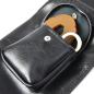Preview: Deluxe Weapon Bag Synthetic Leather for Jo and Bokken black ➤ www.bokken-shop.de. Suitable for Aikido, Bujinkan, Kendo, Ju Jutsu. Your Budo dealer!