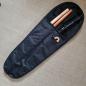 Preview: HASU double sword pouch for Bokken & Katana black ➤ www.bokken-shop.de ✅ for Aikido ✓ Hapkido ✓ Ju Jutsu ✓ Iaido ✓ Your Budo dealer!