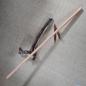 Preview: Jo staff made of pear wood - 128 cm ➤ www.bokken-shop.de Suitable for Aikido, Iaido, , Kendo, Koryu, Jodo, Bujinkan. Your Budo dealer!