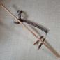 Preview: Jo staff made of lignum vitae➤ www.bokken-shop.de ✅ suitable for Aikido ✓ Kendo ✓ Koryu ✓ Jodo ✓ Your Budo specialist!