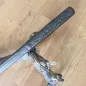 Preview: Shoto aus Ebenholz - Itto-Ryu-Form/Hi mit Drachenschnitzerei➤ www.bokken-shop.de. Passend für Aikido, Iaido, Bijinkan, Jodo. Dein Budo-Fachhändler!