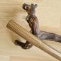 Preview: Shoto/Wakizashi aus Lignum Vitae in der Itto-Ryu-Form online bestellen ➤ www.bokken-shop.de. Passend für Aikido, Iaido, Bujinkan, Battojutsu. Dein Budo-Fachhändler!