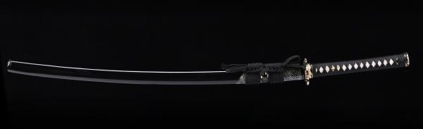 SONDERSTÜCK: Black Lotus Katana von WKC | Handgeschmiedete Damastklingee ➤ www.bokken-shop.de. Passend für Iaido, Bujinkan, Sammler. Dein Budo-Fachhändler!