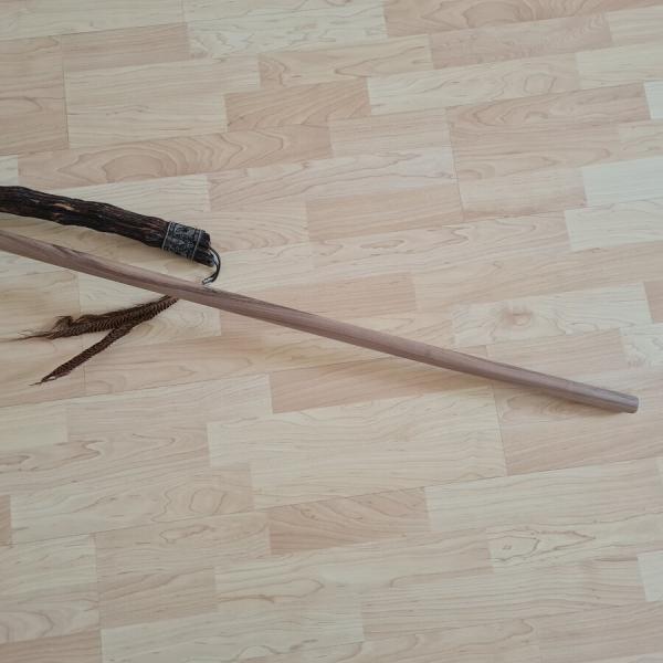 Bo-Stick of walnut buy online " www.bokken-shop.de. Suitable for Aikido, Iaido, Kobudō, Bujinkan, Koryu, Jodo✓ Your Budo dealer!