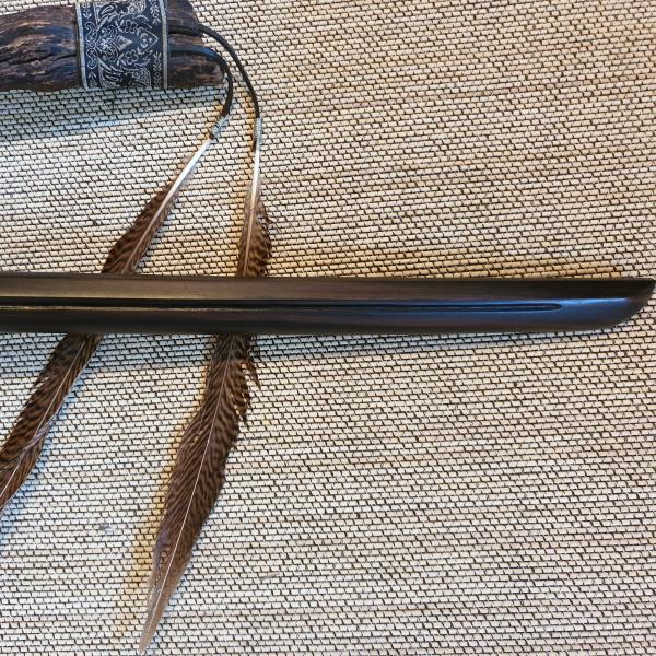 Bokken Itto-Ryu-From/Hi aus Ebenholz mit Drachenschnitzerei ➤ www.bokken-shop.de » für  Aikido, Iaido, Jujutsu, Bujinkan. Dein Budo-Fachhändler!