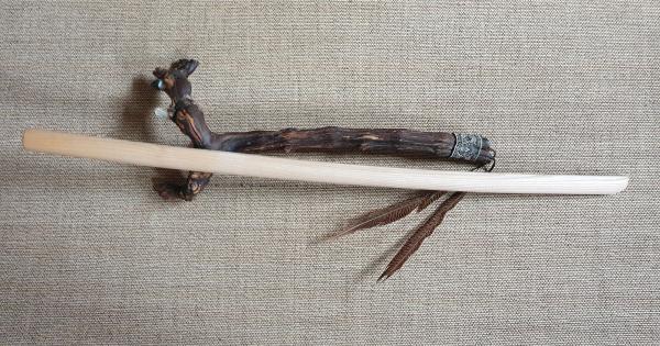 Bokken aus Esche/Oliven-Eschein der Itto-Ryu-Form♥ Einzigartiger Bokken✅ für Deine Kampfkunst✓ Aikido, Iaido, Kendo, Koryu, Jodo✅ 100% Handarbeit✔ 100% günstig✔ Jetzt online bestellen➤ www.bokken-shop.eu
