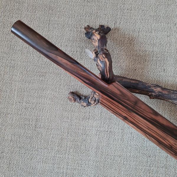 Suburito-Bokken aus Ebenholz - Musashi Paddel ➤ www.bokken-shop.de. Passend für Aikido, Iaido, Buijinkan, Jodo. Dein Budo-Fachhändler!