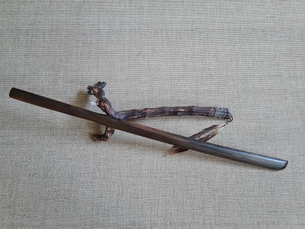 Suburito Bokken aus Ebenholz - 115 cm ➤ www.bokken-shop.de kaufen » für Aikido, Iaido, Suburi Training, Bujinkan. Dein Budo-Fachhändler!