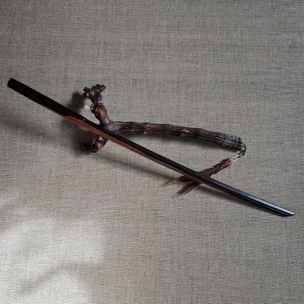 Bokken aus Ebenholz mit schmale Klinge - 110 cm online auf ➤ www.bokken-shop.de kaufen » Aikido, Kenjutus, Iaido, Kendo. Dein Budo-Fachhändler!