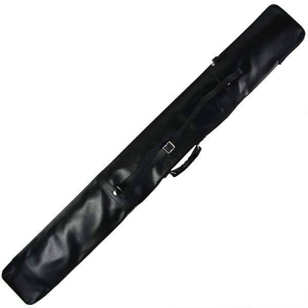 Deluxe Weapon Bag Synthetic Leather for Jo and Bokken black ➤ www.bokken-shop.de. Suitable for Aikido, Bujinkan, Kendo, Ju Jutsu. Your Budo dealer!