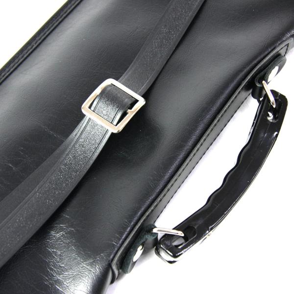Deluxe Weapon Bag Synthetic Leather for Jo and Bokken black ➤ www.bokken-shop.de. Suitable for Aikido, Bujinkan, Kendo, Ju Jutsu. Your Budo dealer!