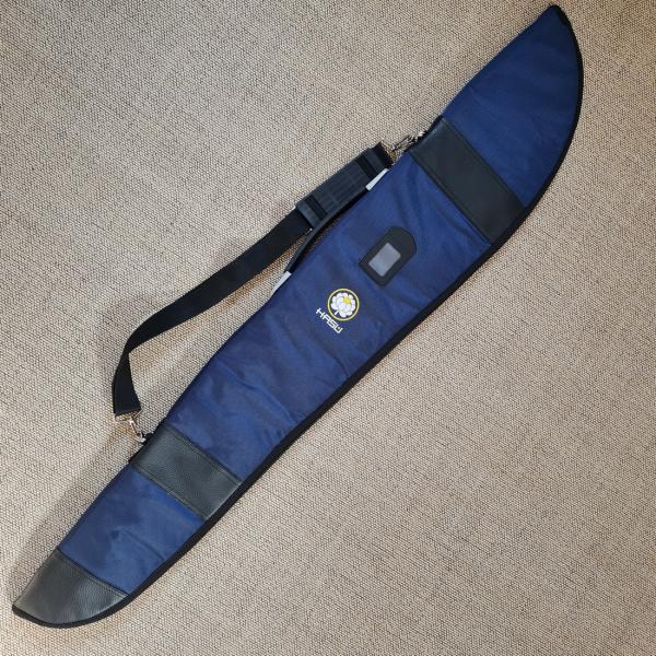 HASU double sword pouch for Bokken & Katana blue ➤ www.bokken-shop.de ✅ for Aikido ✓ Hapkido ✓ Ju Jutsu ✓ Iaido ✓ Your Budo dealer!