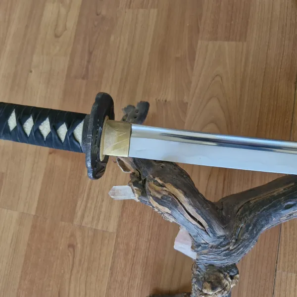 Katana Tea-Culture von Paul Chen mit Klingenlänge 2,45 Shaku ► www.bokken-shop.de. Passend für Iaido, Bujinkan, Batto-Jutus, Seminare. Dein Budo-Fachhändler!