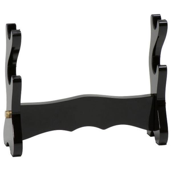 Table stand for 2 samurai swords ➤ www.bokken-shop.de »suitable for Aikdio, Jodo, Bujinkan, Jodo, Ju-Jutsu - your Budo specialist dealer!