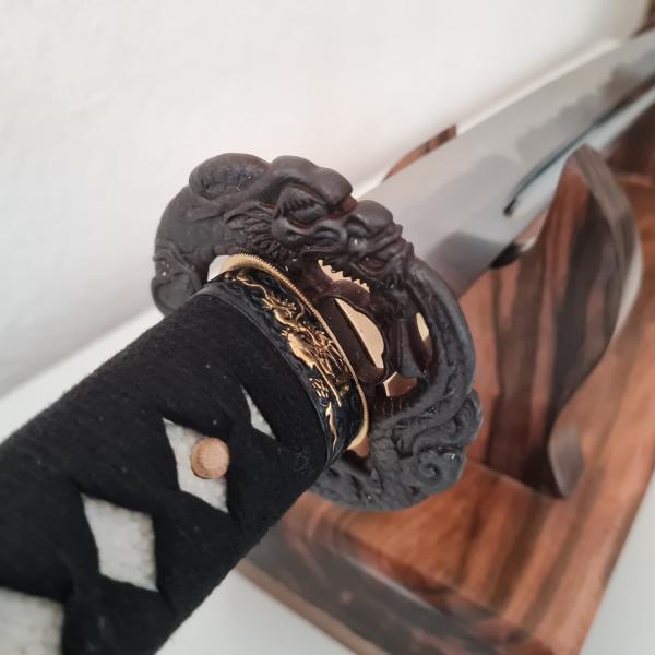 Japanisches Iaito Danryu Koshiare mit 2.50 Shaku» www.bokken-shop.de✅ passend für Iaido, Bujinkan, Aikido ✓ Dein Tozando-Katana-Fachhändler!