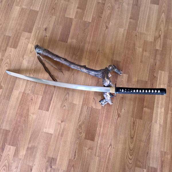 Parctical Yuga Katana von WKC Solingen mit BoHI  ► www.bokken-shop.de. Passend für Iaido, Bujinkan, Batto-Jutus, Seminare. Dein Budo-Fachhändler!