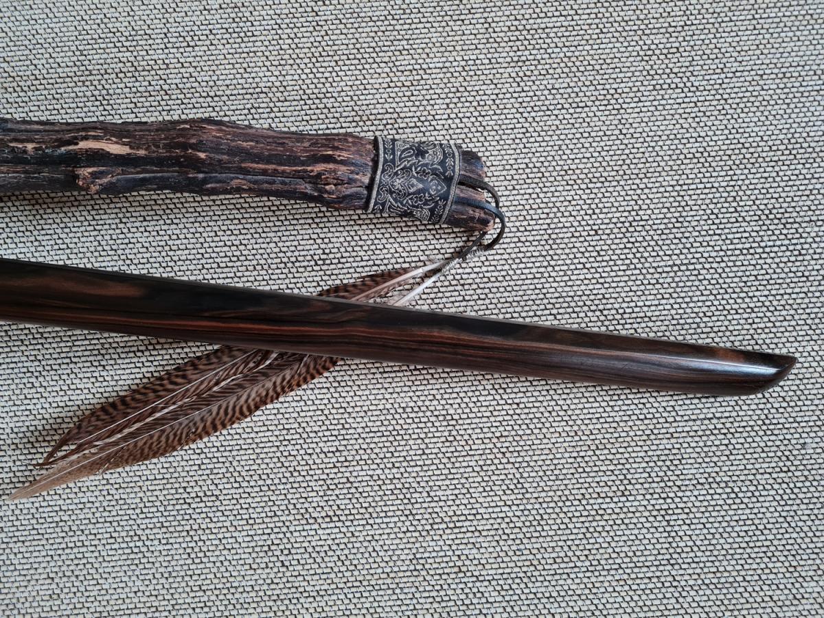 Jetzt Bokken aus Ebenholz mit gerade Klinge online auf ➤ www.bokken-shop.de kaufen » Aikido, Iaido, Bujinkan, Kendo. Dein Budo-Fachhändler!