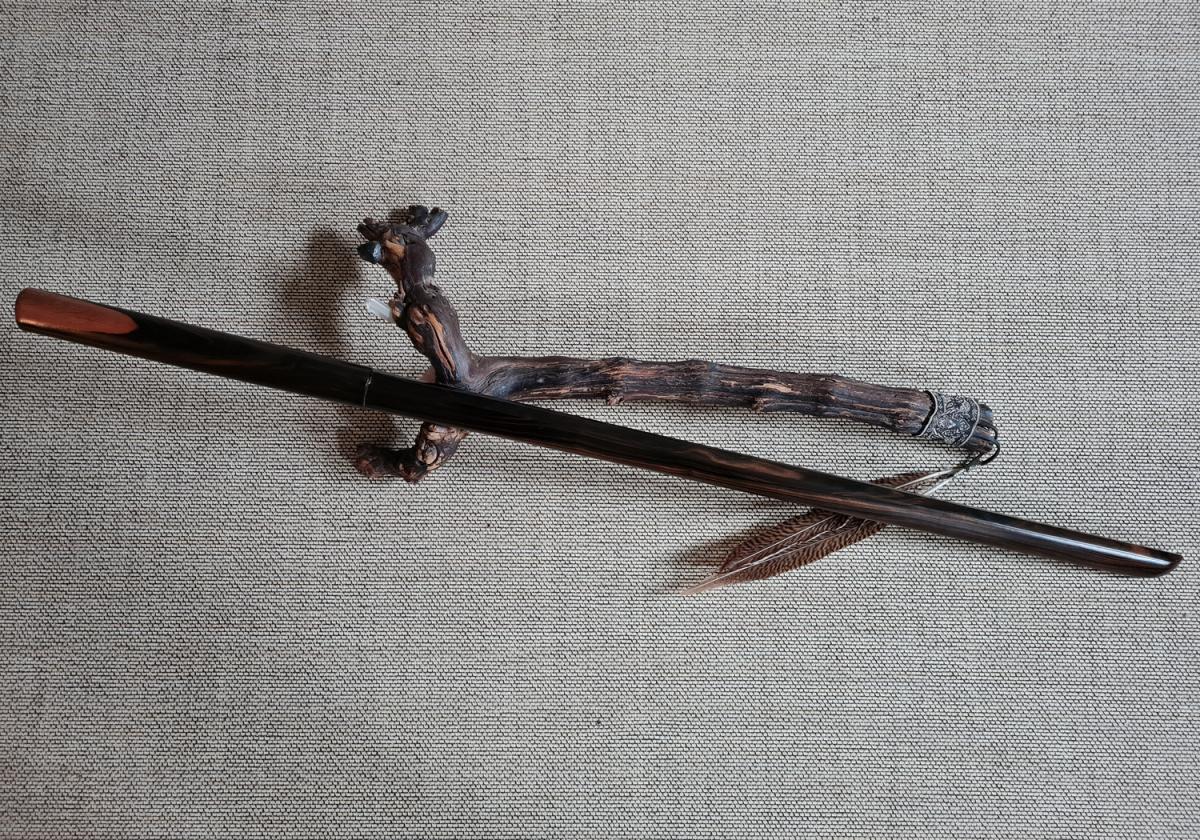 Jetzt Bokken aus Ebenholz mit gerade Klinge online auf ➤ www.bokken-shop.de kaufen » Aikido, Iaido, Bujinkan, Kendo. Dein Budo-Fachhändler!