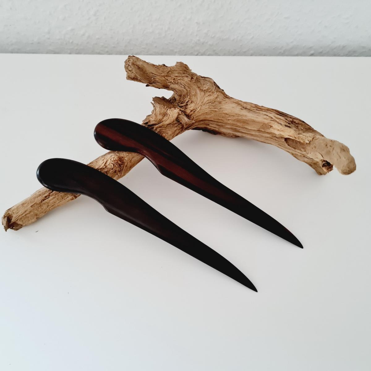 Letter opener made of ebony ➽ order now »www.bokken-shop.de ✅ Letter opener for the office, at home and as a gift ✅ Your Budo dealer!