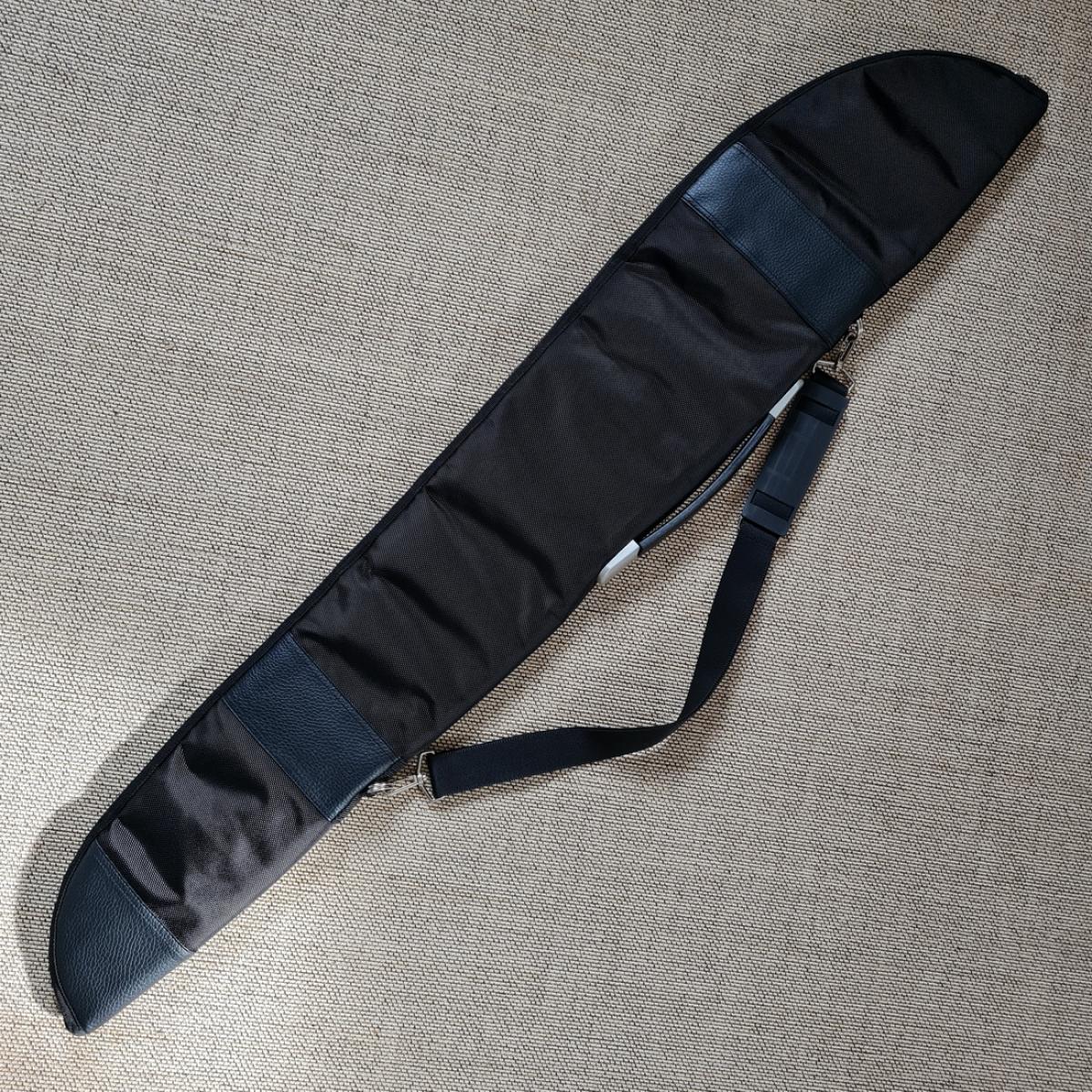 HASU double sword pouch for Bokken & Katana black ➤ www.bokken-shop.de ✅ for Aikido ✓ Hapkido ✓ Ju Jutsu ✓ Iaido ✓ Your Budo dealer!