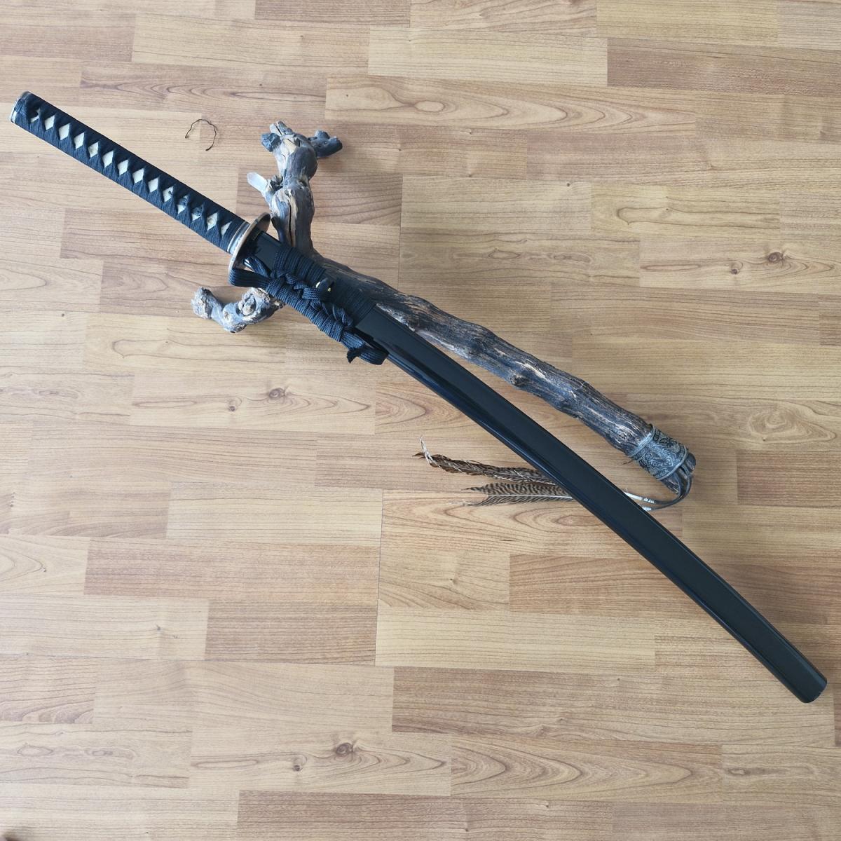 Light Iaito with steel blade. 2.40 Shaku ► www.bokken-shop.de. Suitable for Iaido, Bujinkan, Batto-Jutus, seminars. Your specialist budo dealer!