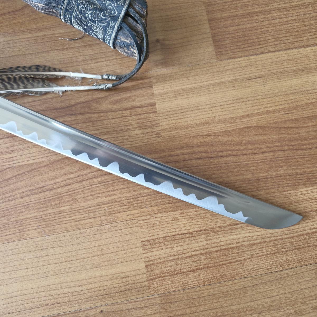 Light Iaito with steel blade. 2.45 Shaku ► www.bokken-shop.de. Suitable for Iaido, Bujinkan, Batto-Jutus, seminars. Your specialist budo dealer!
