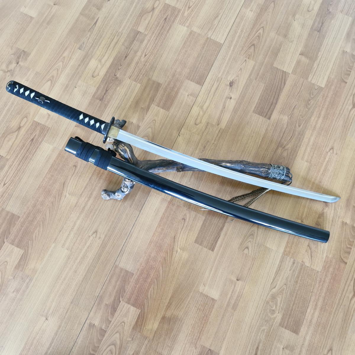 Katana Tea-Culture von Paul Chen mit Klingenlänge 2,45 Shaku ► www.bokken-shop.de. Passend für Iaido, Bujinkan, Batto-Jutus, Seminare. Dein Budo-Fachhändler!