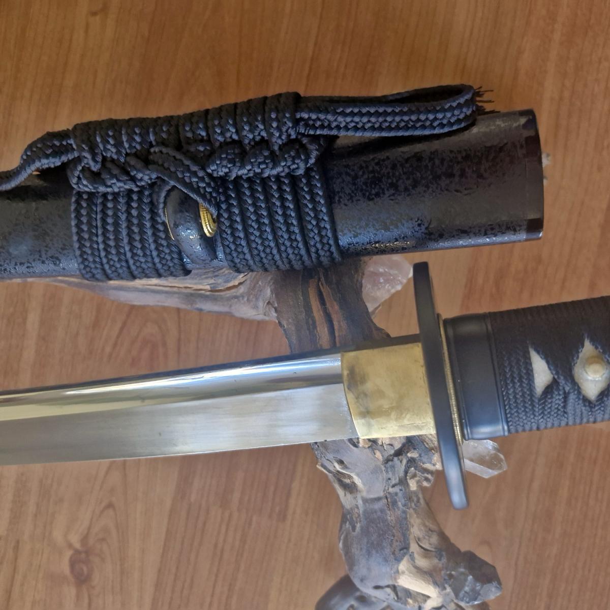 Parctical Yuga Katana von WKC Solingen mit BoHI  ► www.bokken-shop.de. Passend für Iaido, Bujinkan, Batto-Jutus, Seminare. Dein Budo-Fachhändler!