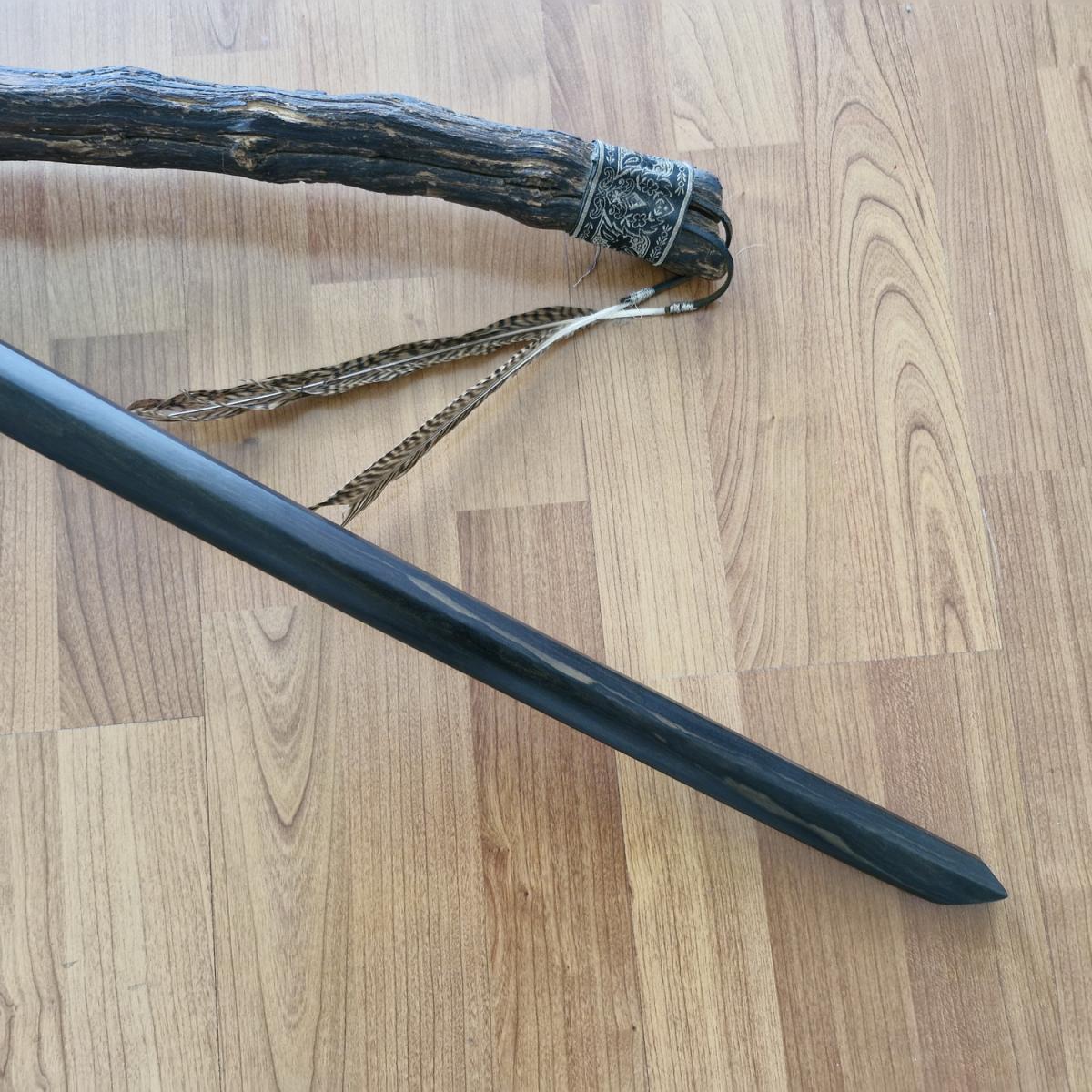 Bokken Katori-Shinto-Ryu-Form aus Ebenholz für Deine besondere Kampfkunst✔Bokken für Aikido, Iaido, WingTsun, Kendo, Jodo✅ jetzt online bestellen!➤www.bokken-welt.de