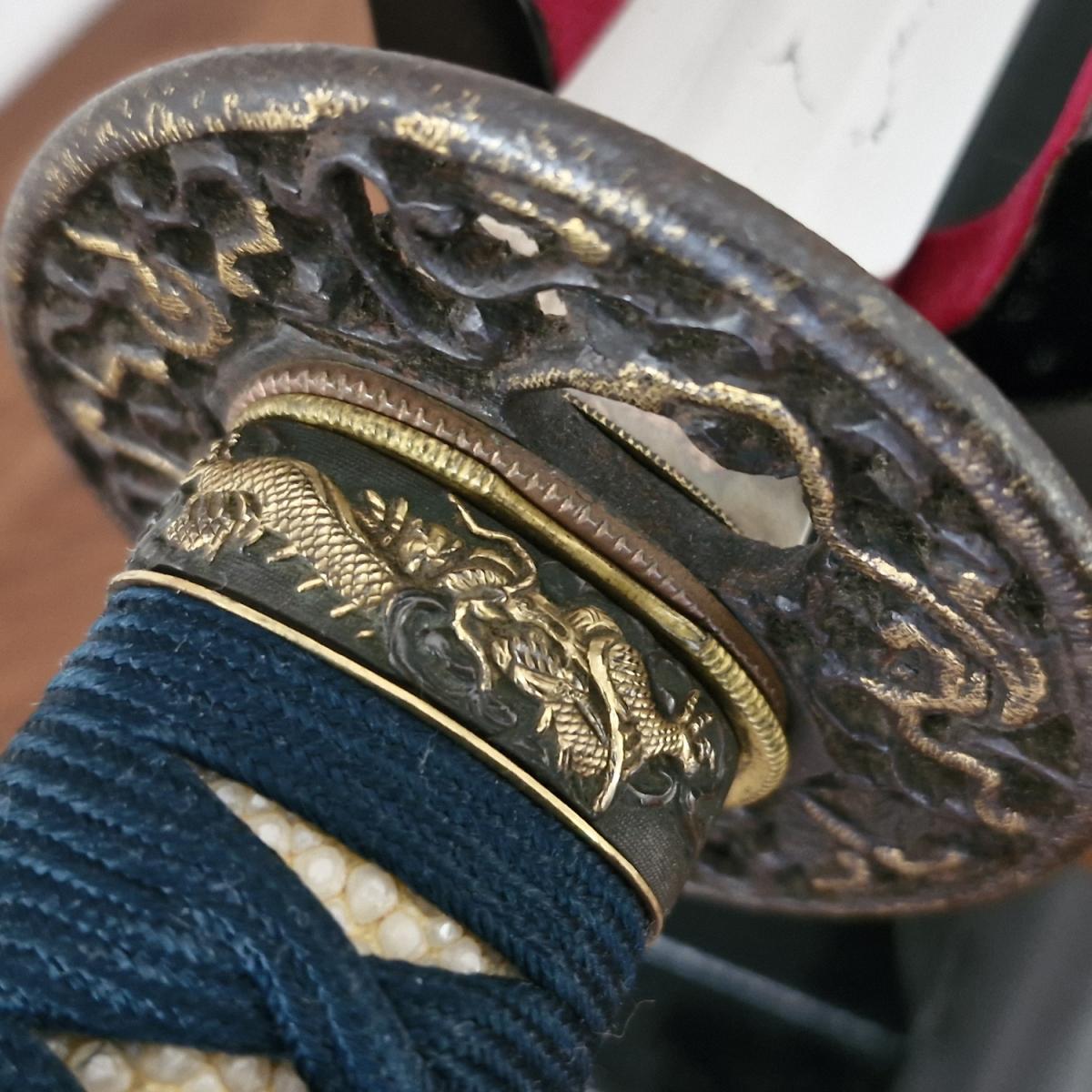 Antike Katana aus Muromaschi-Zeit  ► www.bokken-shop.de. Antiquität Japan Klinge, Sammlerstück Japan, Japanische antike Klinge - Dein Budo-Fachhändler