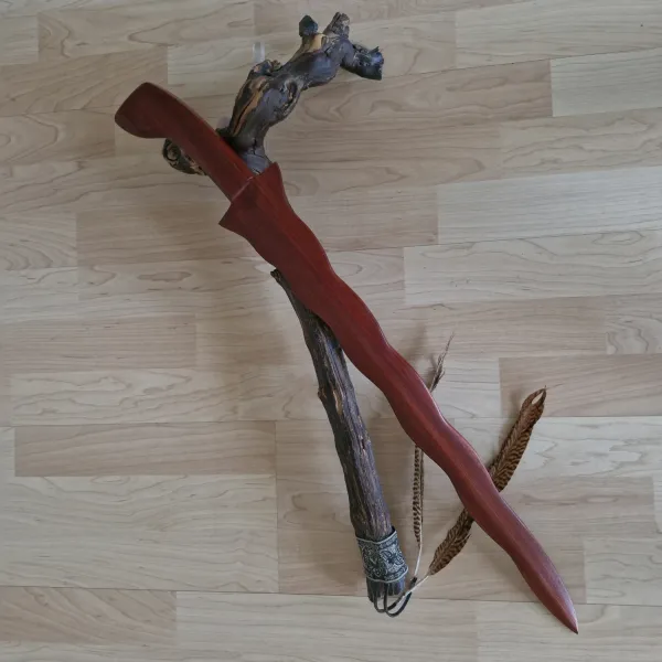 Krisschwert aus balayong➤ www.bokken-shop.de ✅ passend für Escrima, Wing Tsun, Kubotan, Jiu-Jitsu, Ninjutsu, Kung-Fu ✔ Dein Budo-Fachhändler!