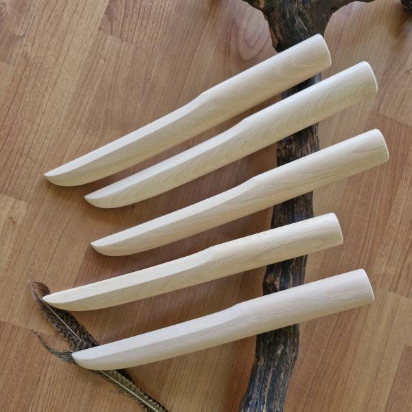 Tanto aus Buche  im 5er Set für Dojo ➤ www.bokken-shop.de ✅ passend für Aikido, Iaido, Jodo, Bujonkan. Dein Budo-Fachhändler!