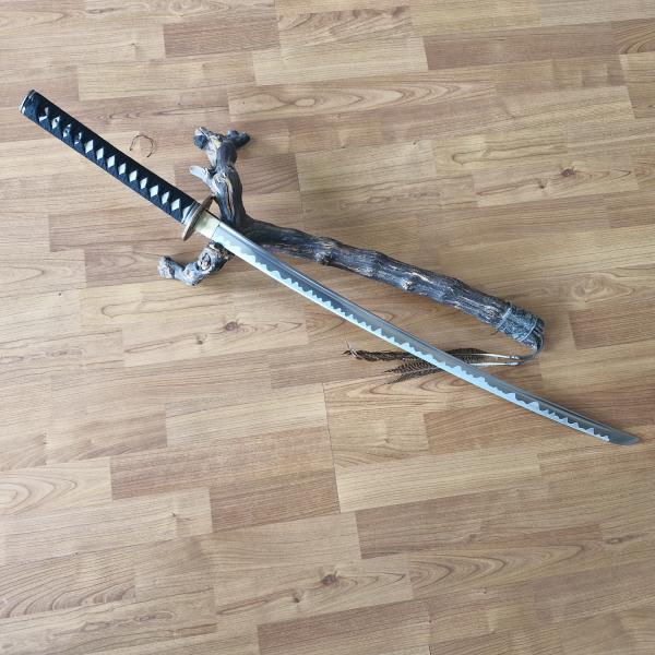 Light Iaito with steel blade. 2.40 Shaku ► www.bokken-shop.de. Suitable for Iaido, Bujinkan, Batto-Jutus, seminars. Your specialist budo dealer!